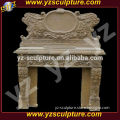 carving antique marble sink for home decoration SNK015